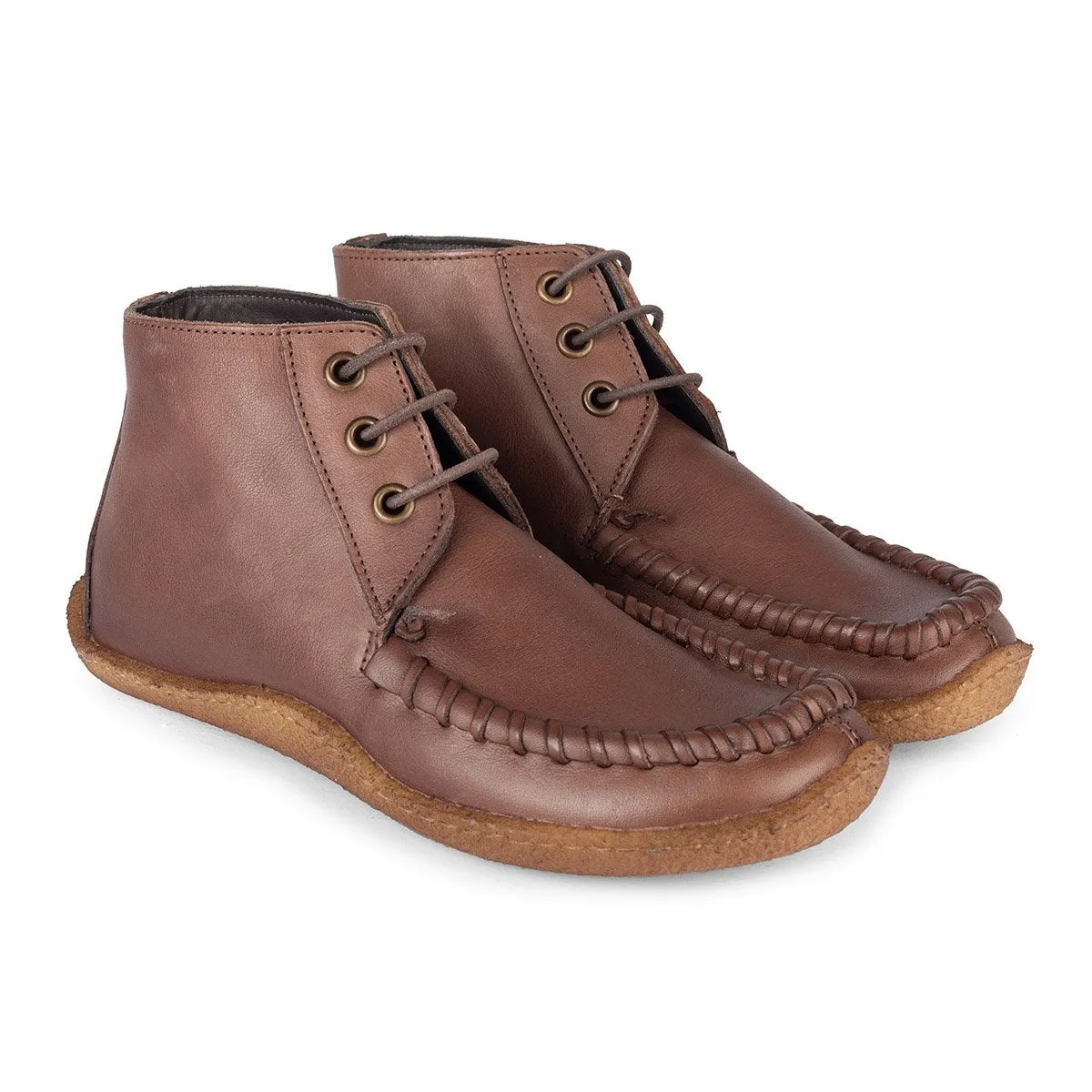 HRN 03 – Dark Brown ankle boots sold by Punto Pigro product image thumbnail 2