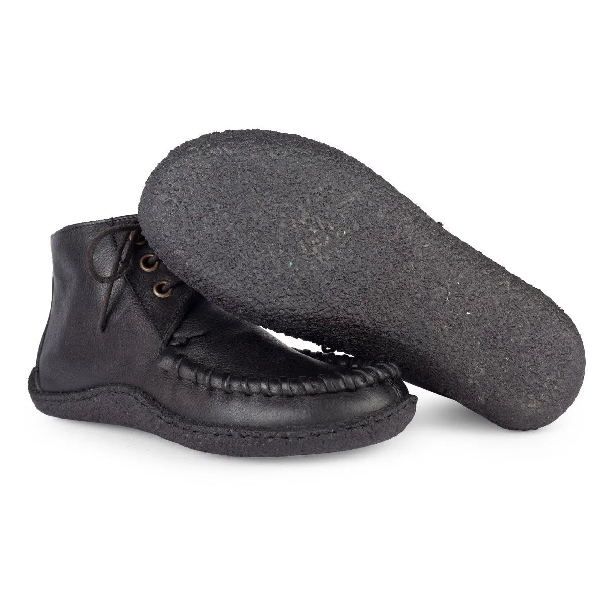 HRN 03 – Black ankle boots sold by Punto Pigro product image thumbnail 3