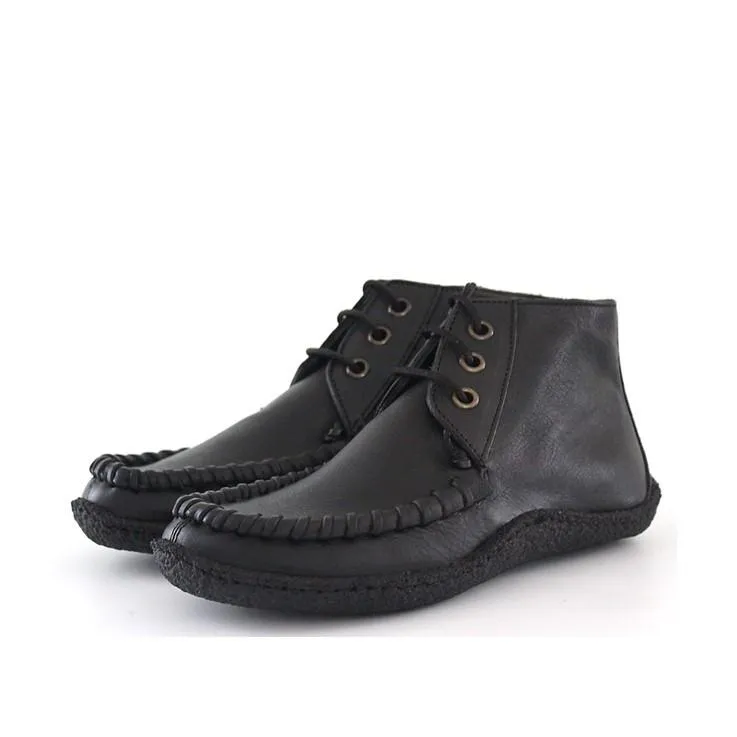 HRN 03 – Black ankle boots sold by Punto Pigro product image thumbnail 5