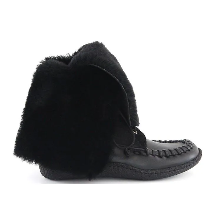 Eschimese Black– Laced high boots sold by Punto Pigro product image thumbnail 5