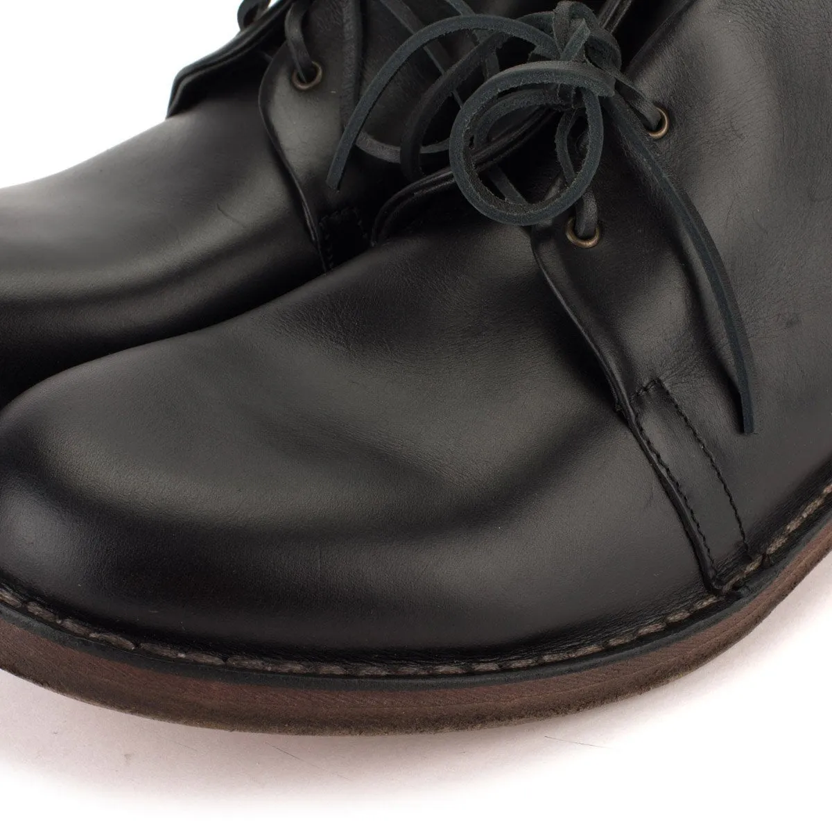 MR JOHN DESERT BOOTS – Black sold by Punto Pigro product image thumbnail 5