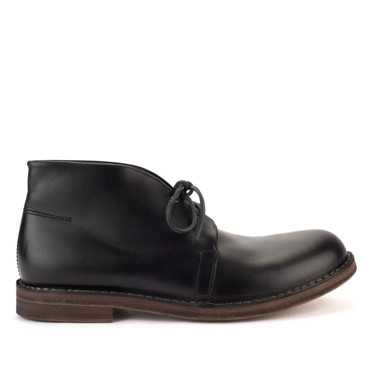 MR JOHN DESERT BOOTS – Black sold by Punto Pigro product image thumbnail 2