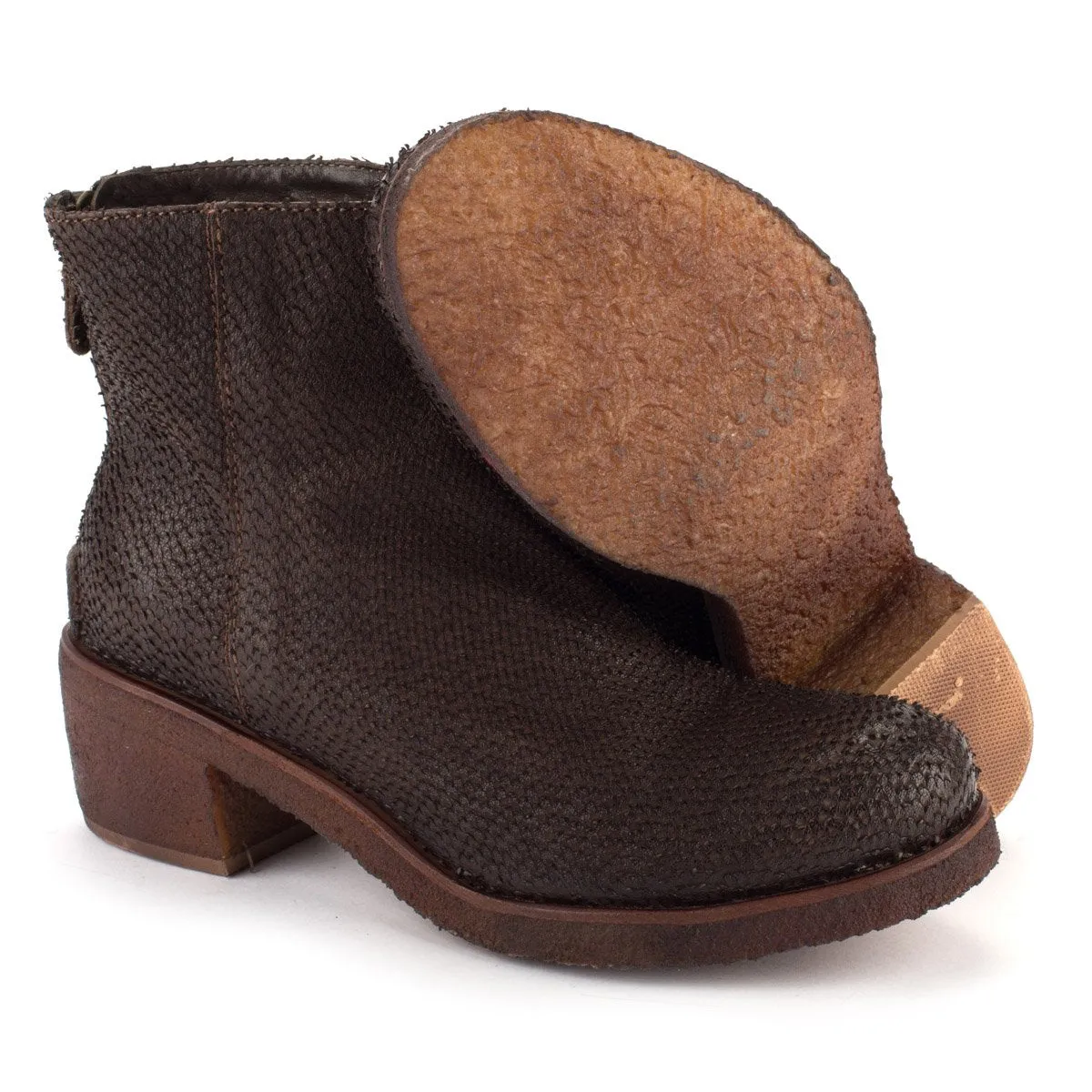 TEXAS 03 CARVED BOOTS – Coffe sold by Punto Pigro product image thumbnail 3