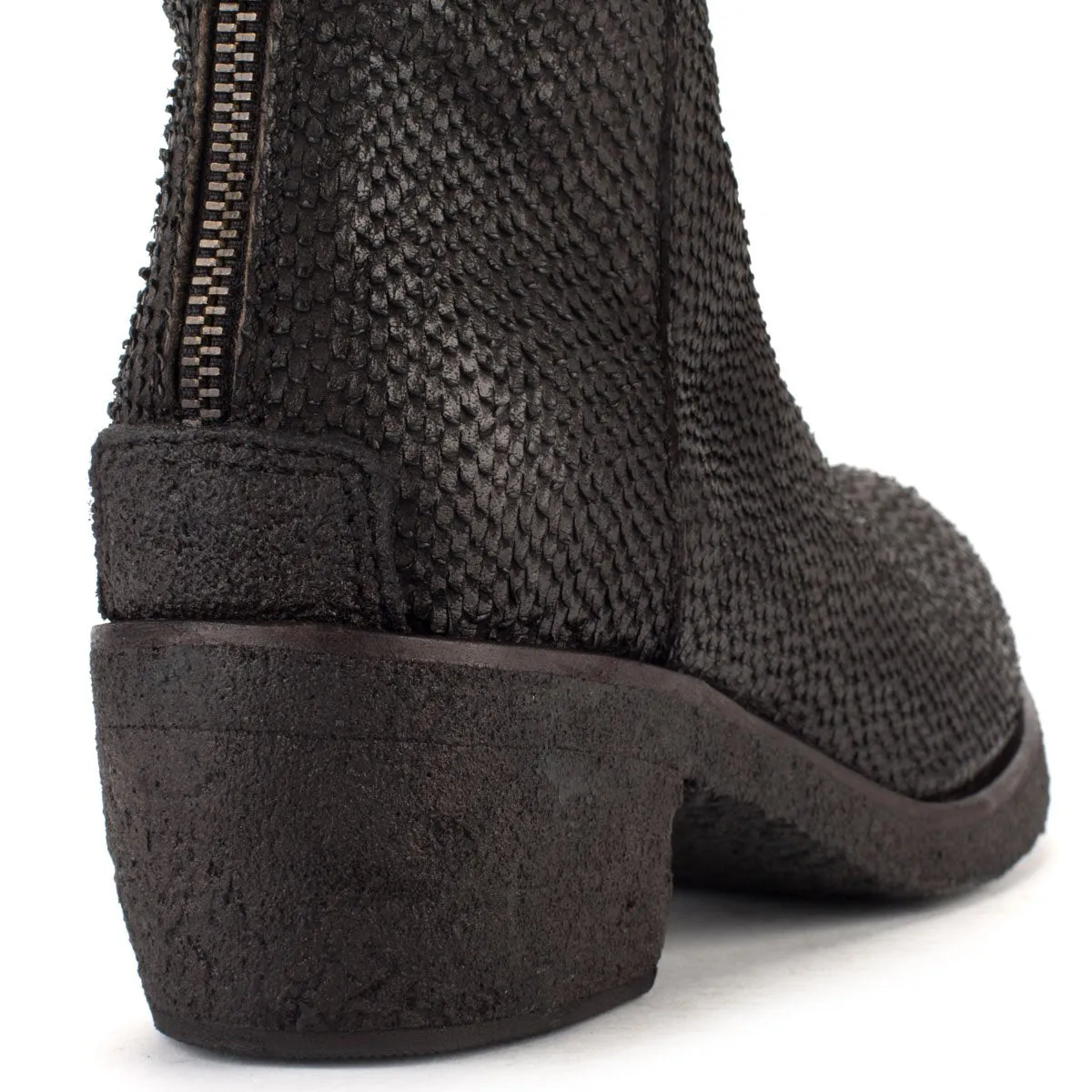 TEXAS 03 CARVED BOOTS – Black sold by Punto Pigro product image thumbnail 5