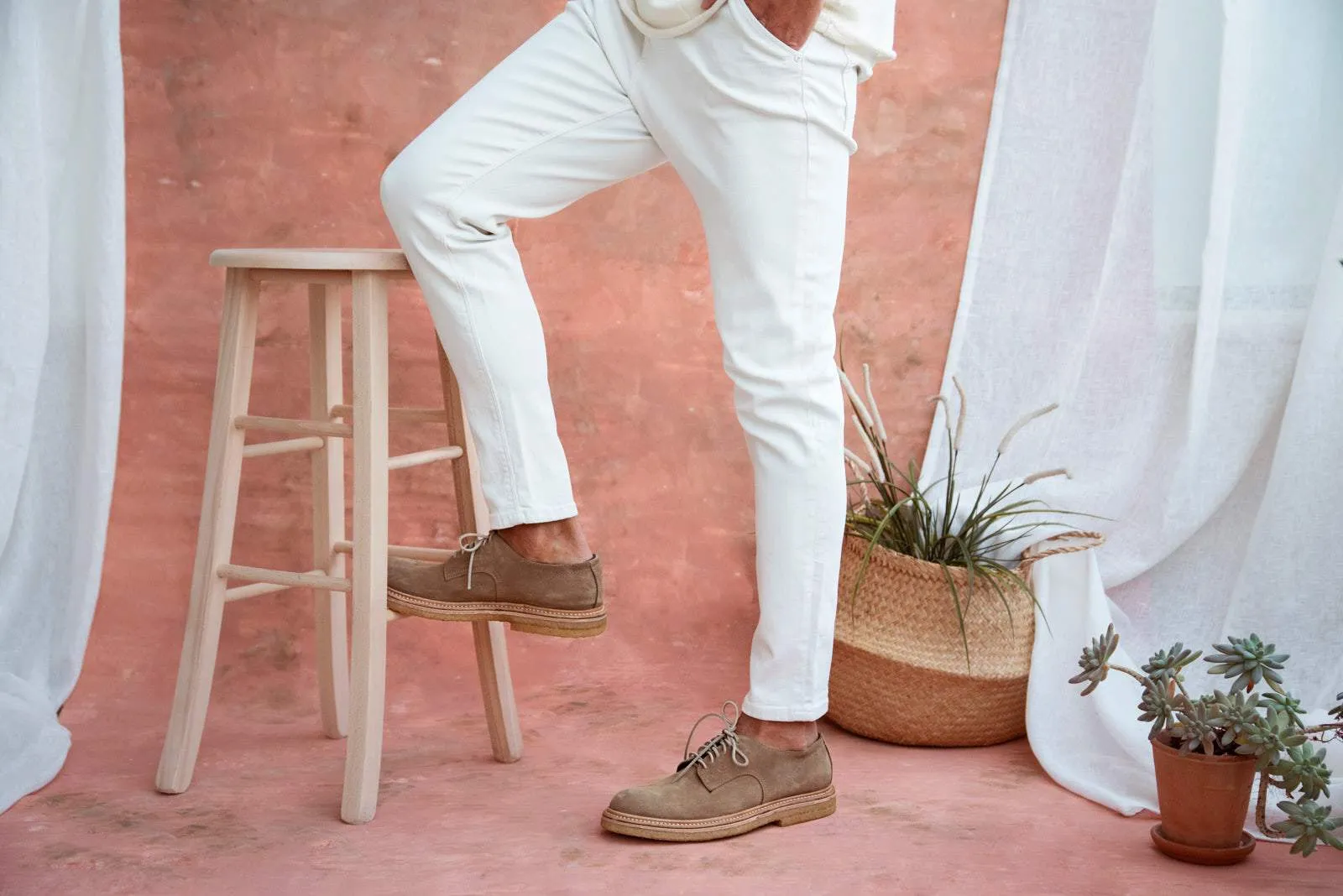 PHILL SUEDE – Beige sold by Punto Pigro product image thumbnail 2