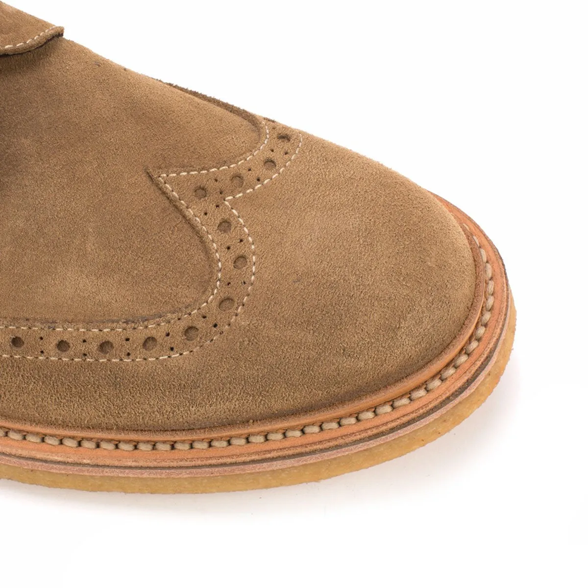 MACKAY SUEDE – Derby brogue sold by Punto Pigro product image thumbnail 4