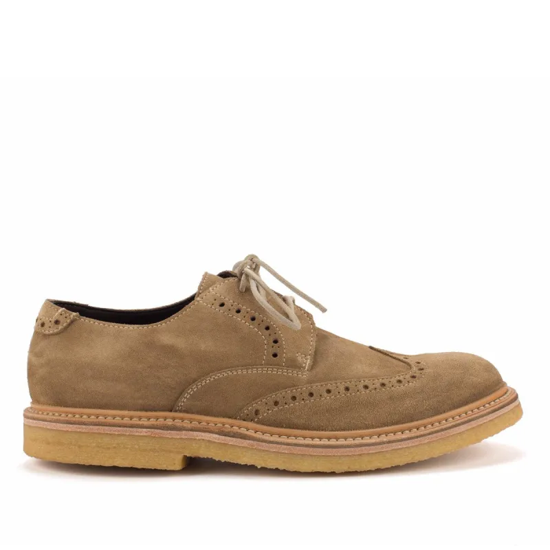 MACKAY SUEDE – Derby brogue sold by Punto Pigro