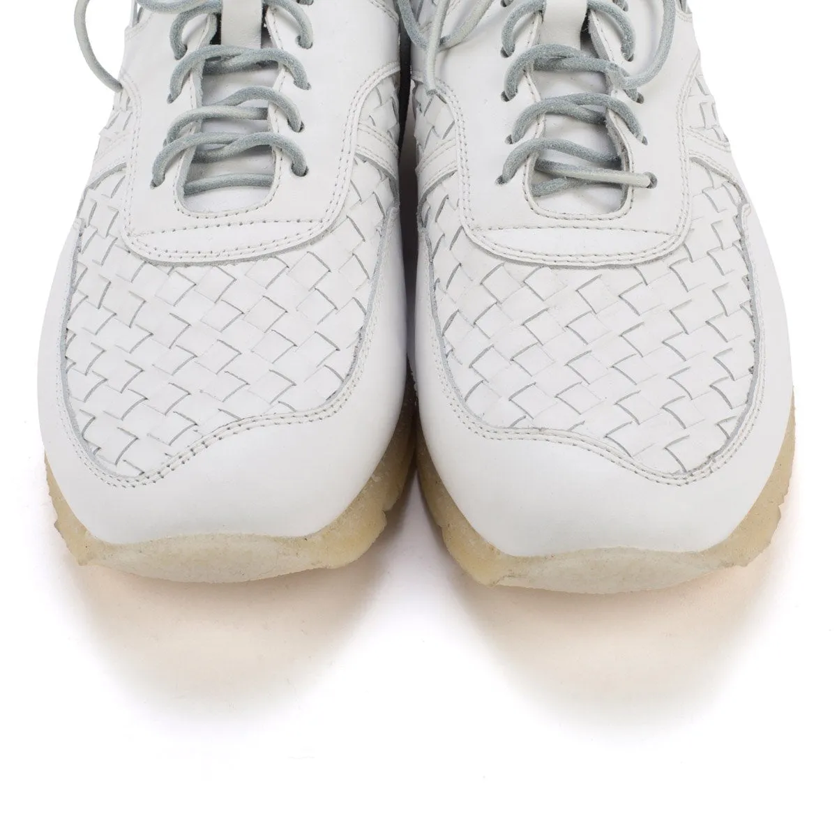 WOVEN SNEAKERS – White sold by Punto Pigro product image thumbnail 4