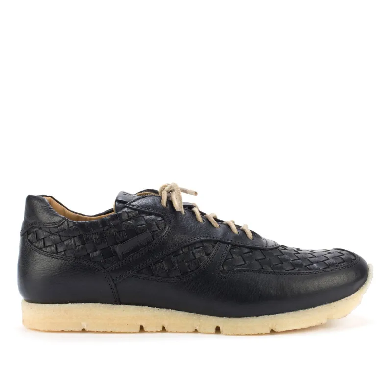 WOVEN SNEAKERS – Black sold by Punto Pigro