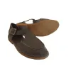 HAND 1112 CREPE - Moccasin Mary Jane sold by Punto Pigro