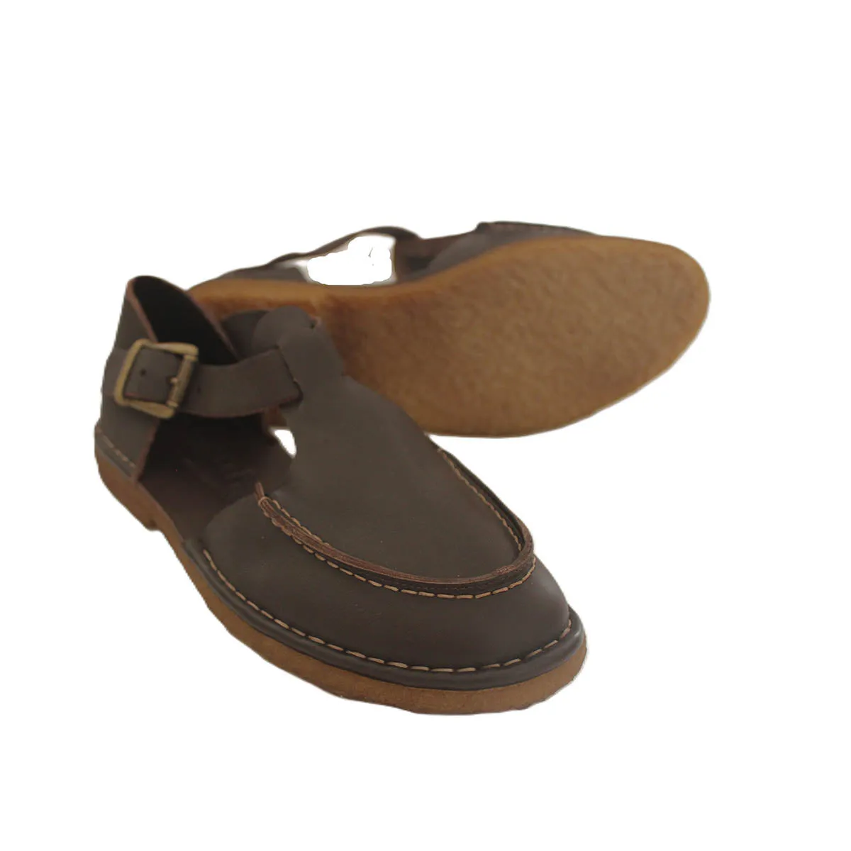 HAND 1112 CREPE - Moccasin Mary Jane sold by Punto Pigro product image thumbnail 3