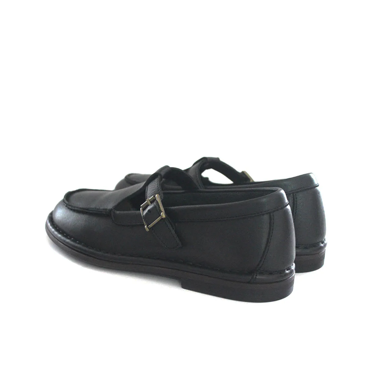 HAND 63 – Leather T-strap shoes sold by Punto Pigro product image thumbnail 3