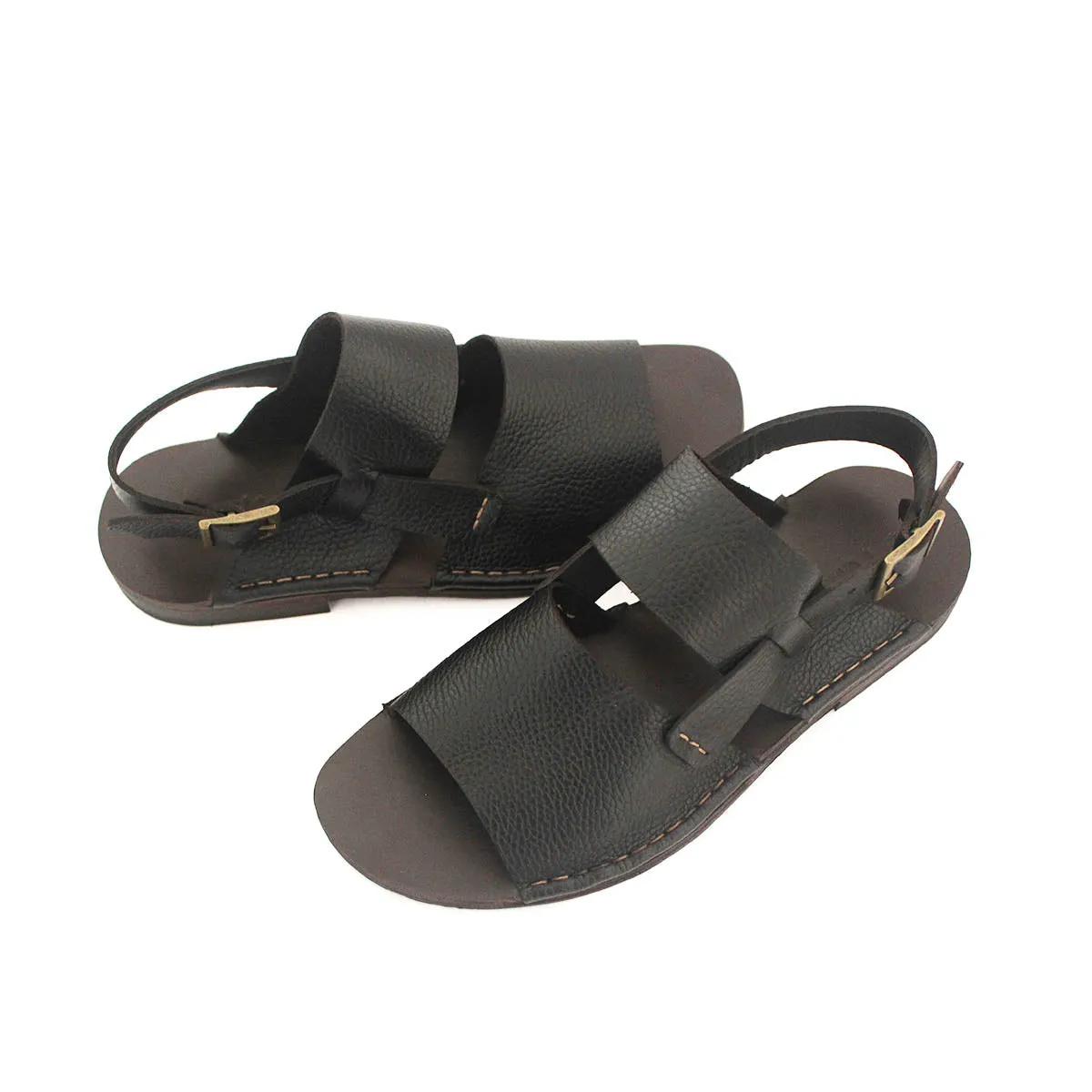 SAN 99 U - Leather sandals sold by Punto Pigro product image thumbnail 3
