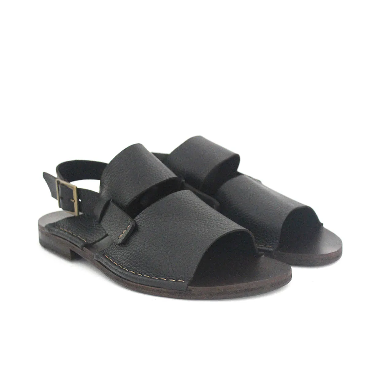 SAN 99 U - Leather sandals sold by Punto Pigro product image thumbnail 2