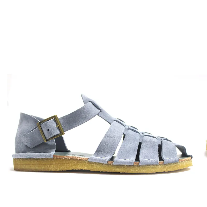 SAN 18 - MAN - Suede sandals sold by Punto Pigro