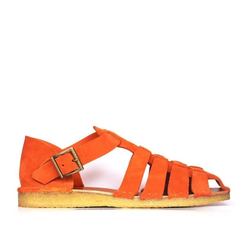 SAN 18 - MAN - Suede sandals sold by Punto Pigro