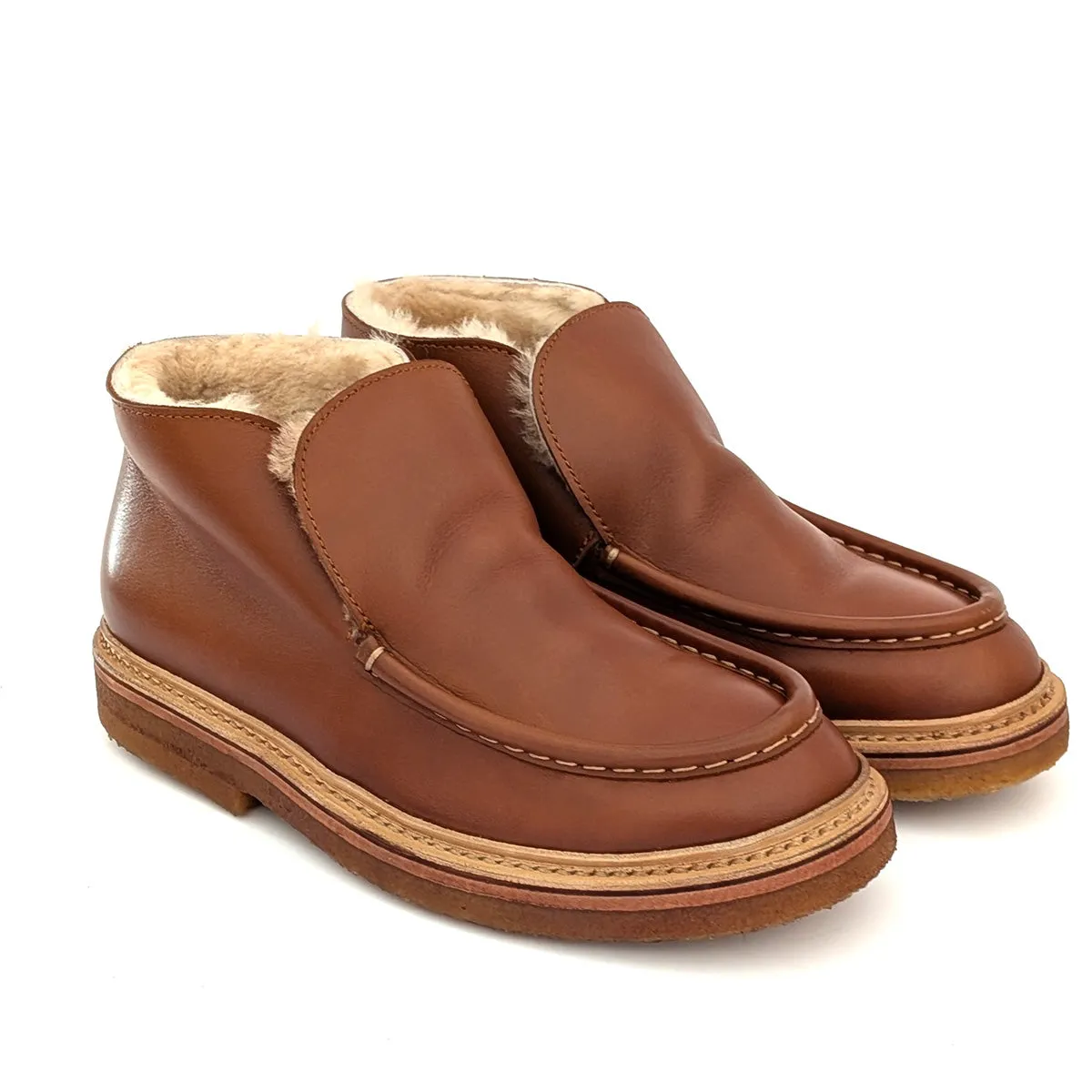 COLLEGE 98 - Shearling Lined Boot sold by Punto Pigro product image thumbnail 2