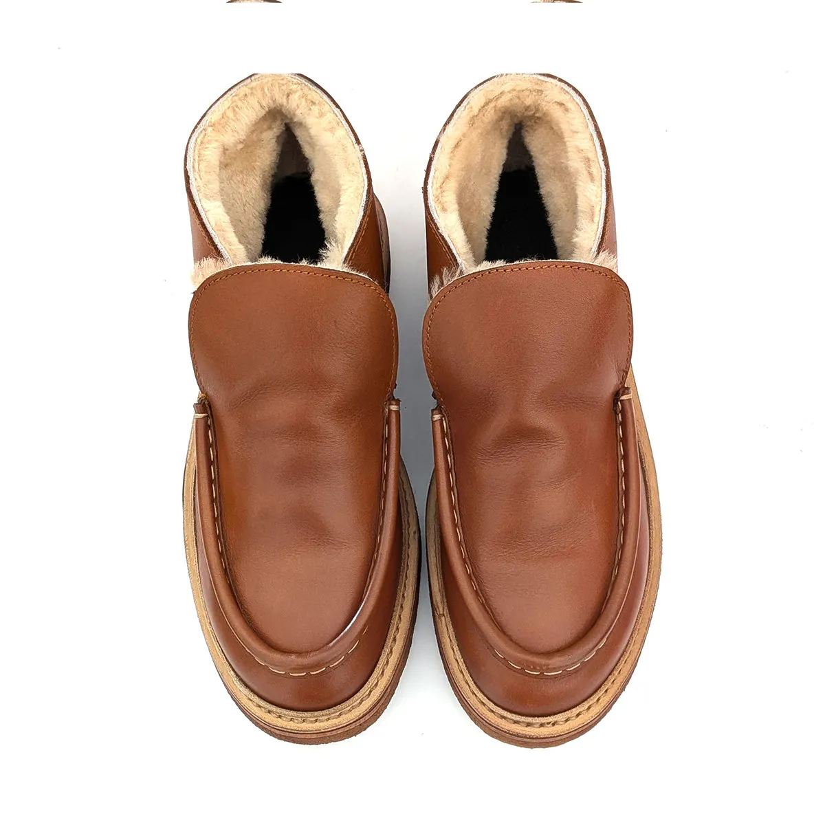 COLLEGE 98 - Shearling Lined Boot sold by Punto Pigro product image thumbnail 4