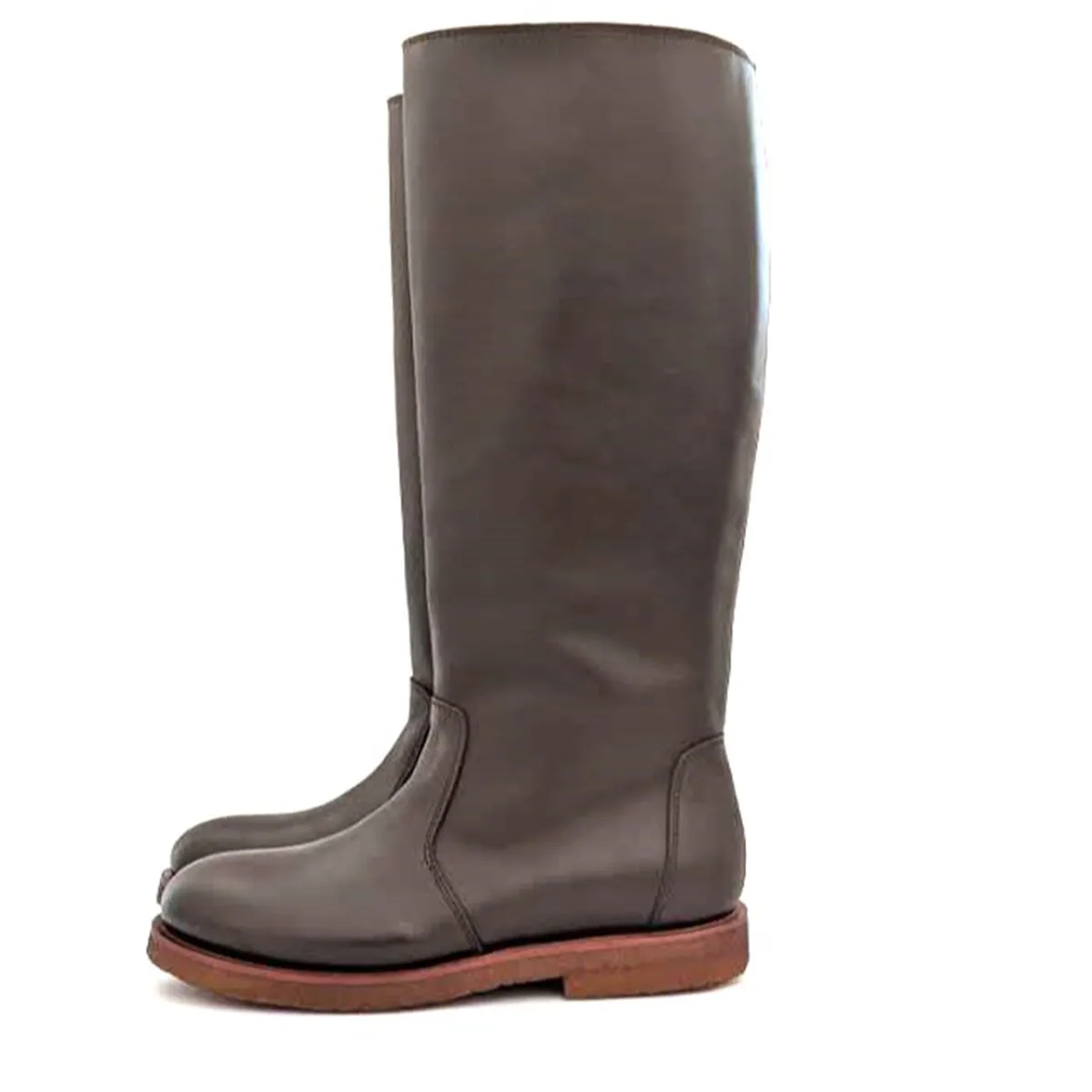 DRESS 101 - Tall Leather Boot sold by Punto Pigro product image thumbnail 4