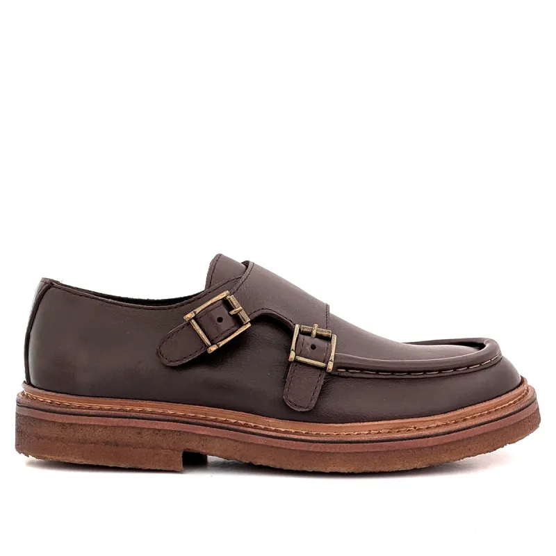COLLEGE 99 - Double Monk Strap Shoe sold by Punto Pigro