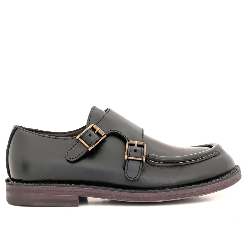 ID DRESS 99 - Double Monk Strap Shoe sold by Punto Pigro