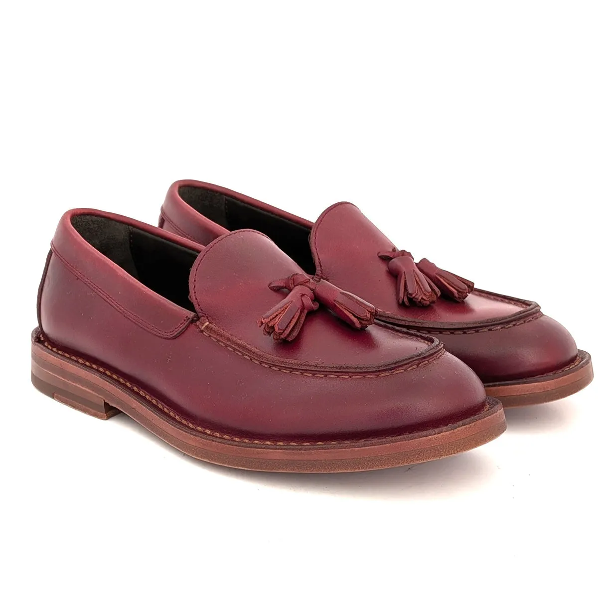ID HAND 08 - Cherry Loafers sold by Punto Pigro product image thumbnail 2