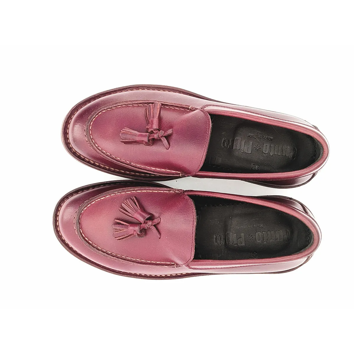 ID HAND 08 - Cherry Loafers sold by Punto Pigro product image thumbnail 5