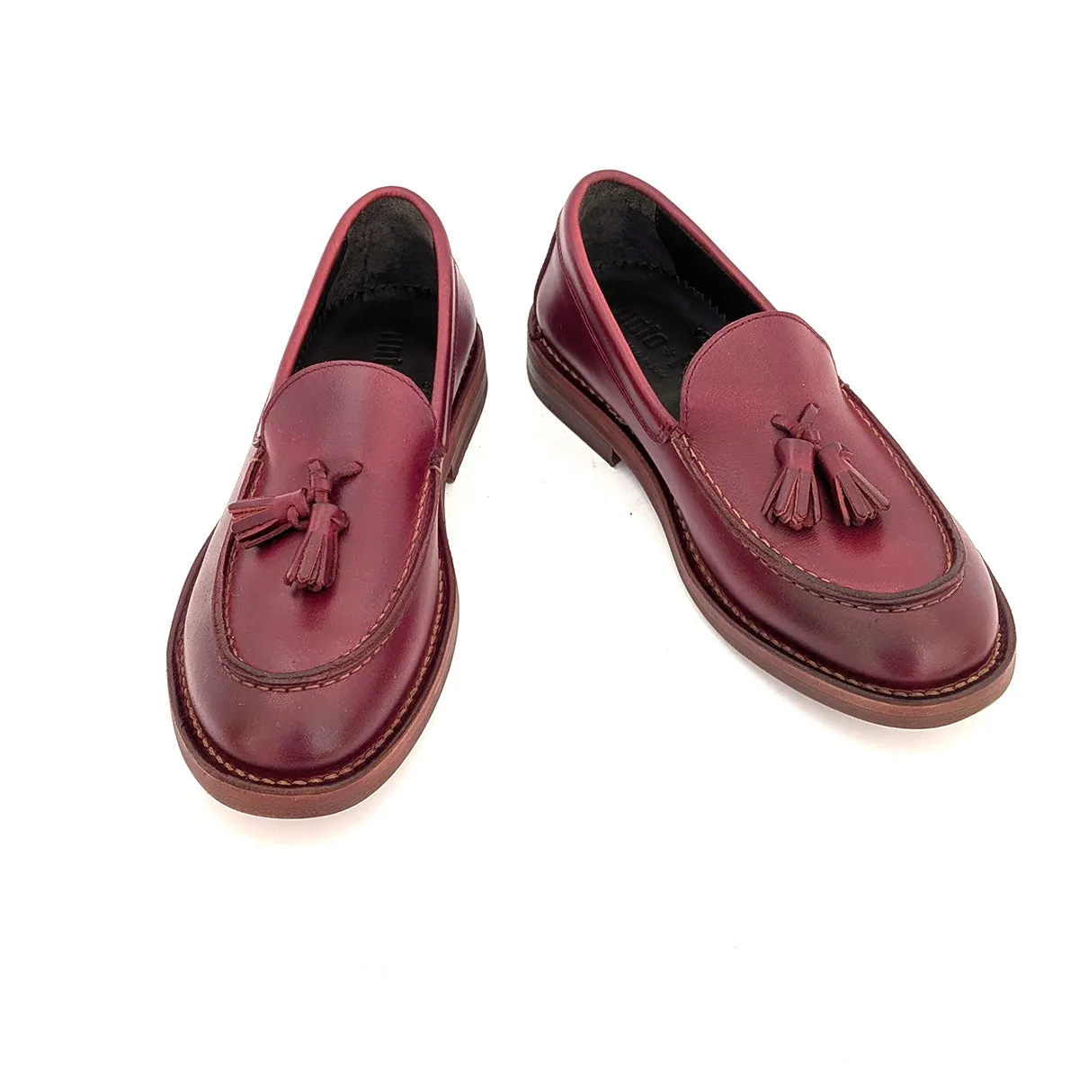 ID HAND 08 - Cherry Loafers sold by Punto Pigro product image thumbnail 4