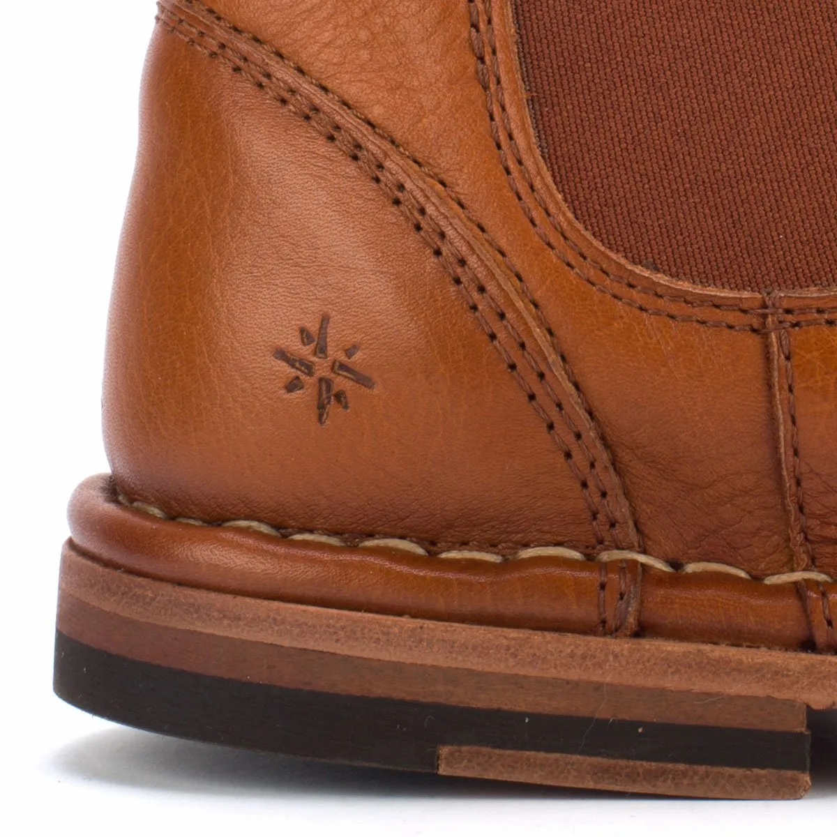 HAND 10 – Tan ankle boots sold by Punto Pigro product image thumbnail 5