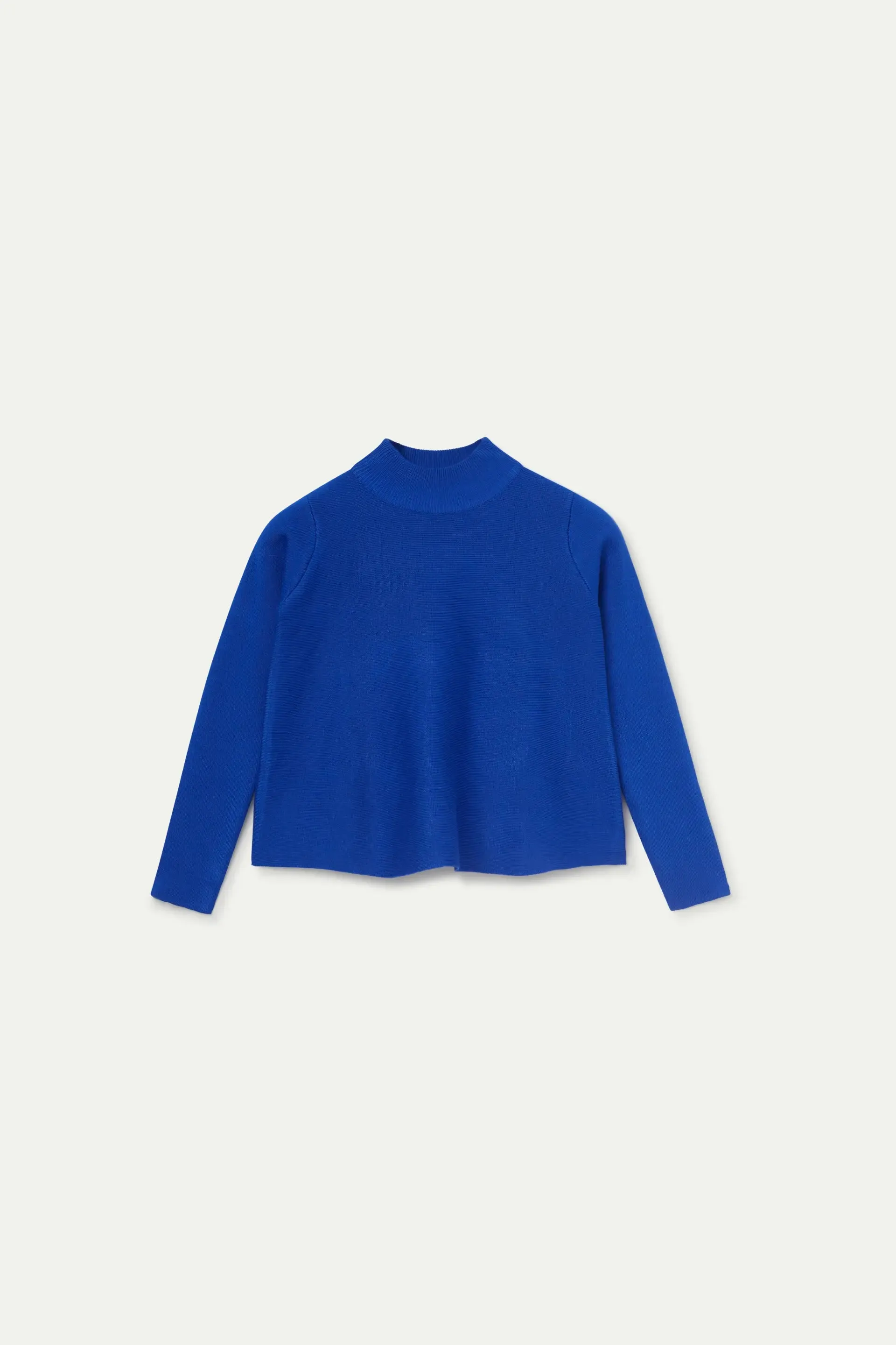 Jersey de niña evasé cuello perkins azul sold by Compania Fantasica product image thumbnail 2