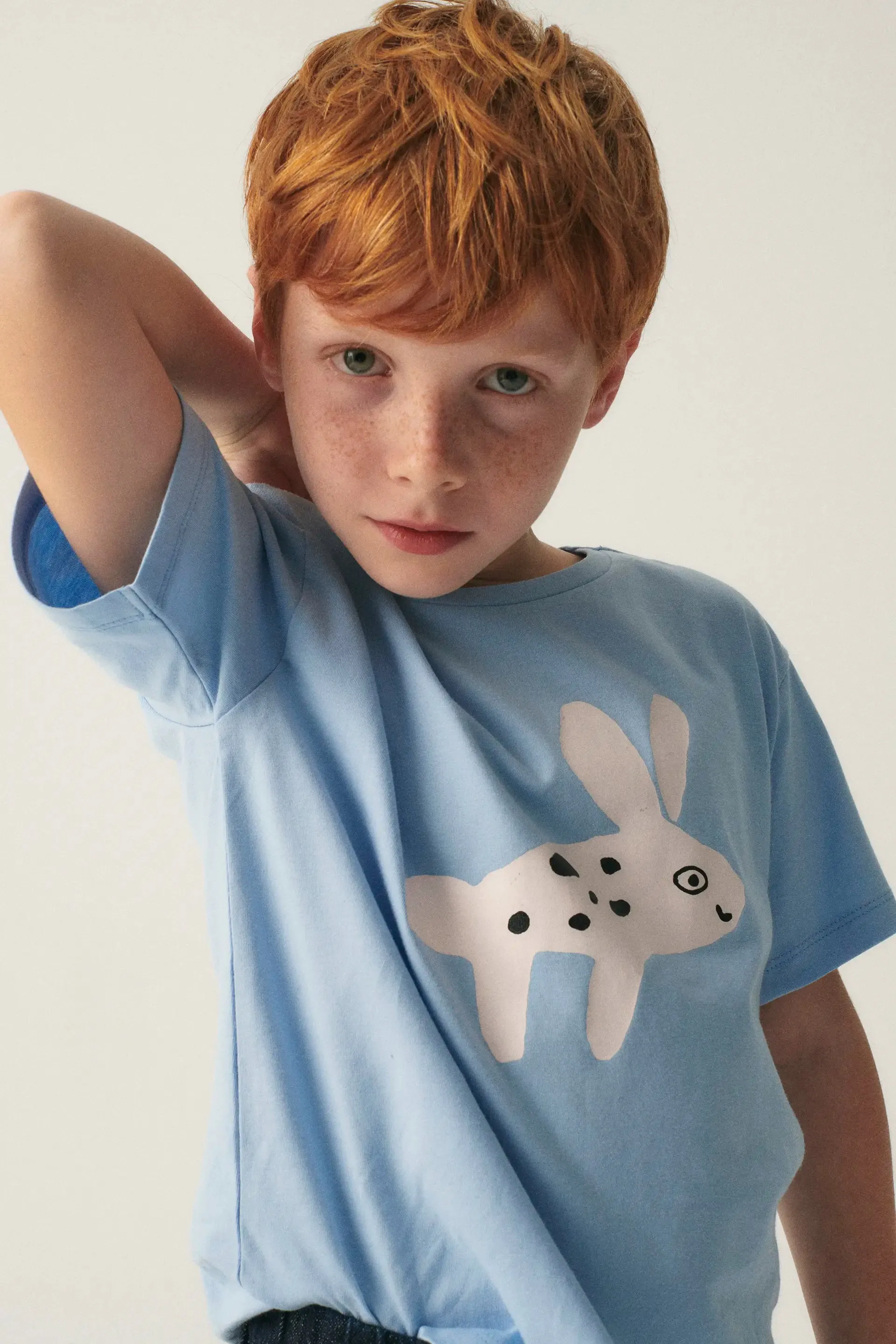 Camiseta unisex de algodón con gráfica animal sold by Compania Fantasica product image thumbnail 5