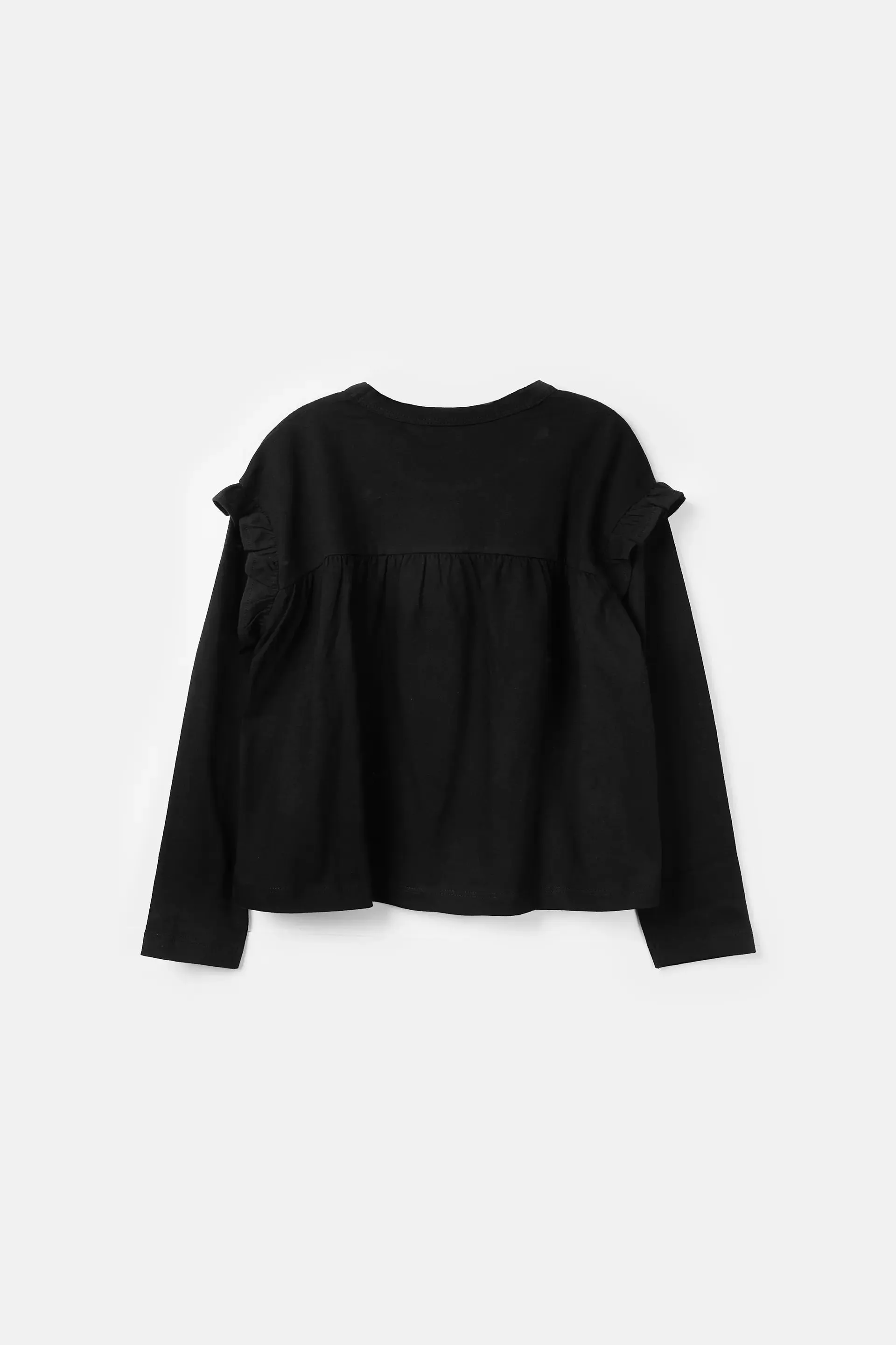Top de niña con volantes negro sold by Compania Fantasica product image thumbnail 5