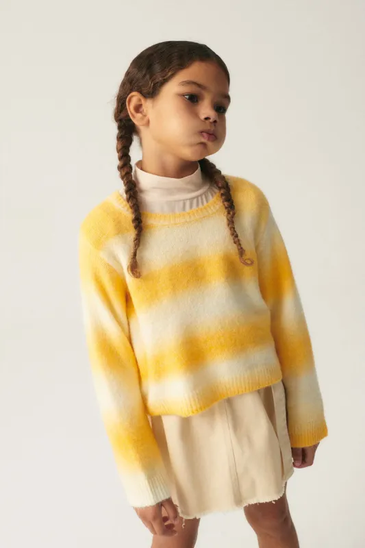 Falda corta de niña vaquera blanca sold by Compania Fantasica