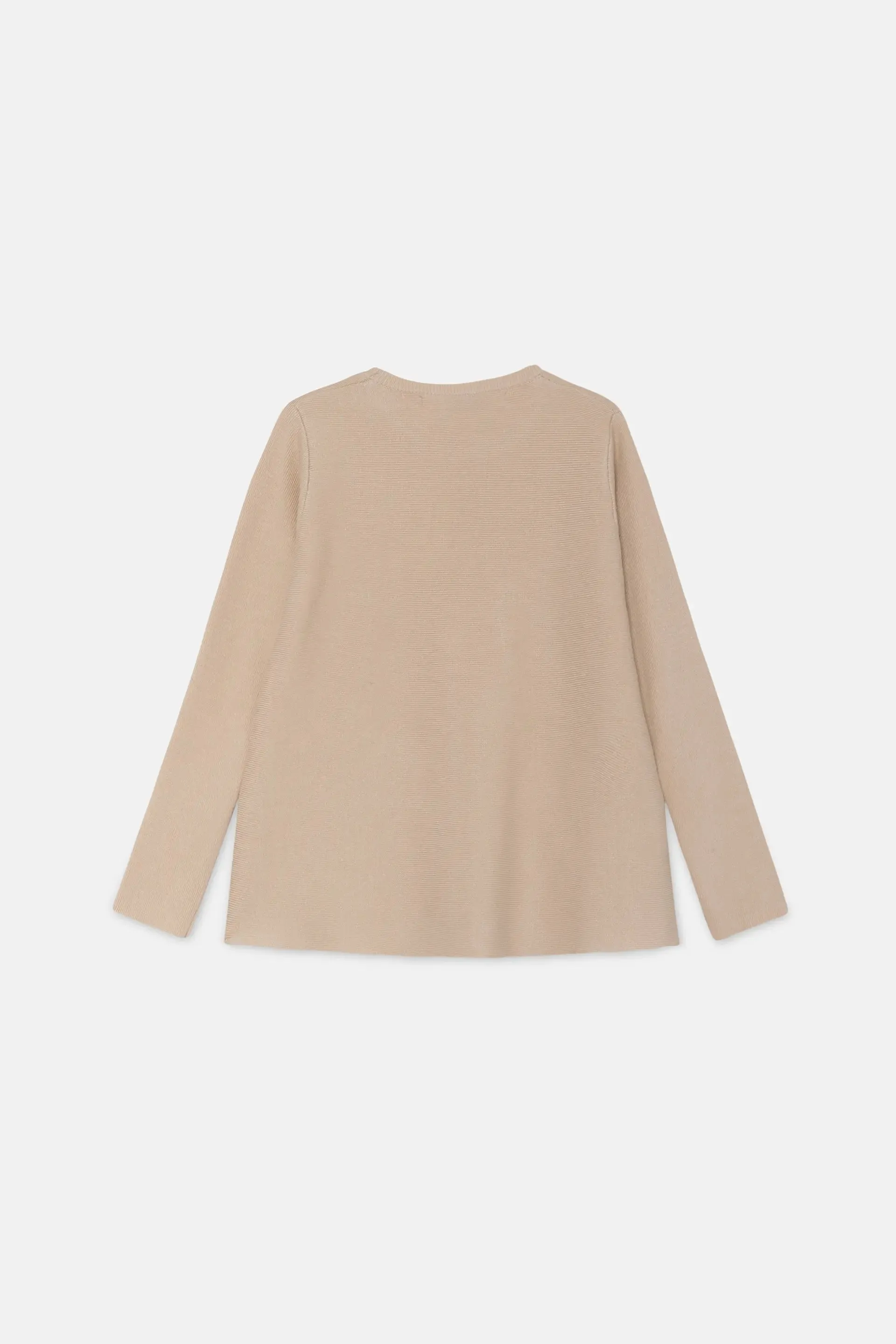 Jersey de niña de punto evasé beige sold by Compania Fantasica product image thumbnail 5