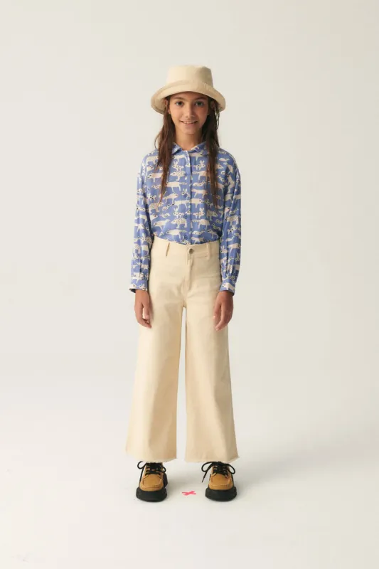 Camisa de niña con estampado de animales sold by Compania Fantasica