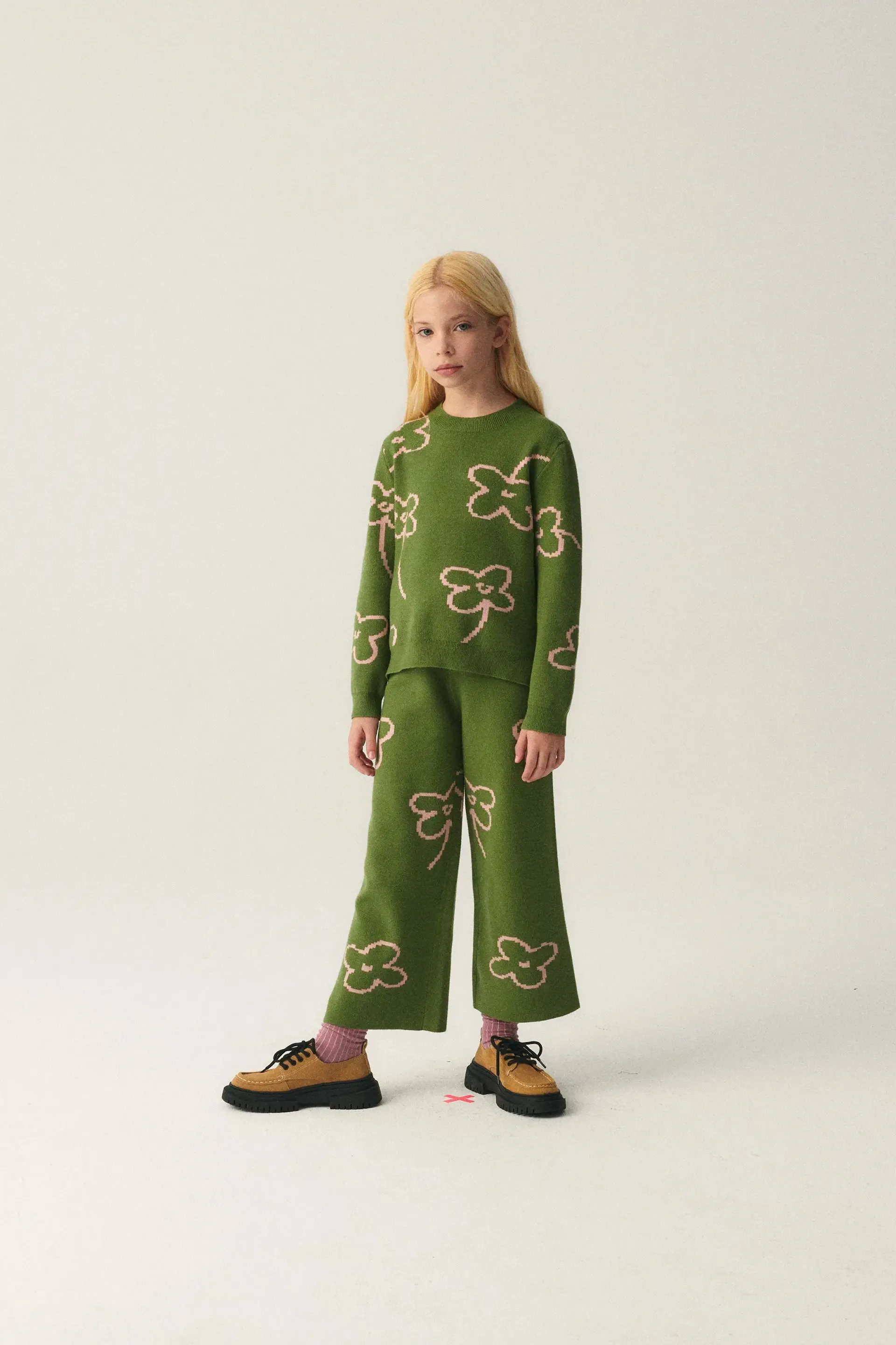 Jersey de niña de punto con estampado floral sold by Compania Fantasica product image thumbnail 5