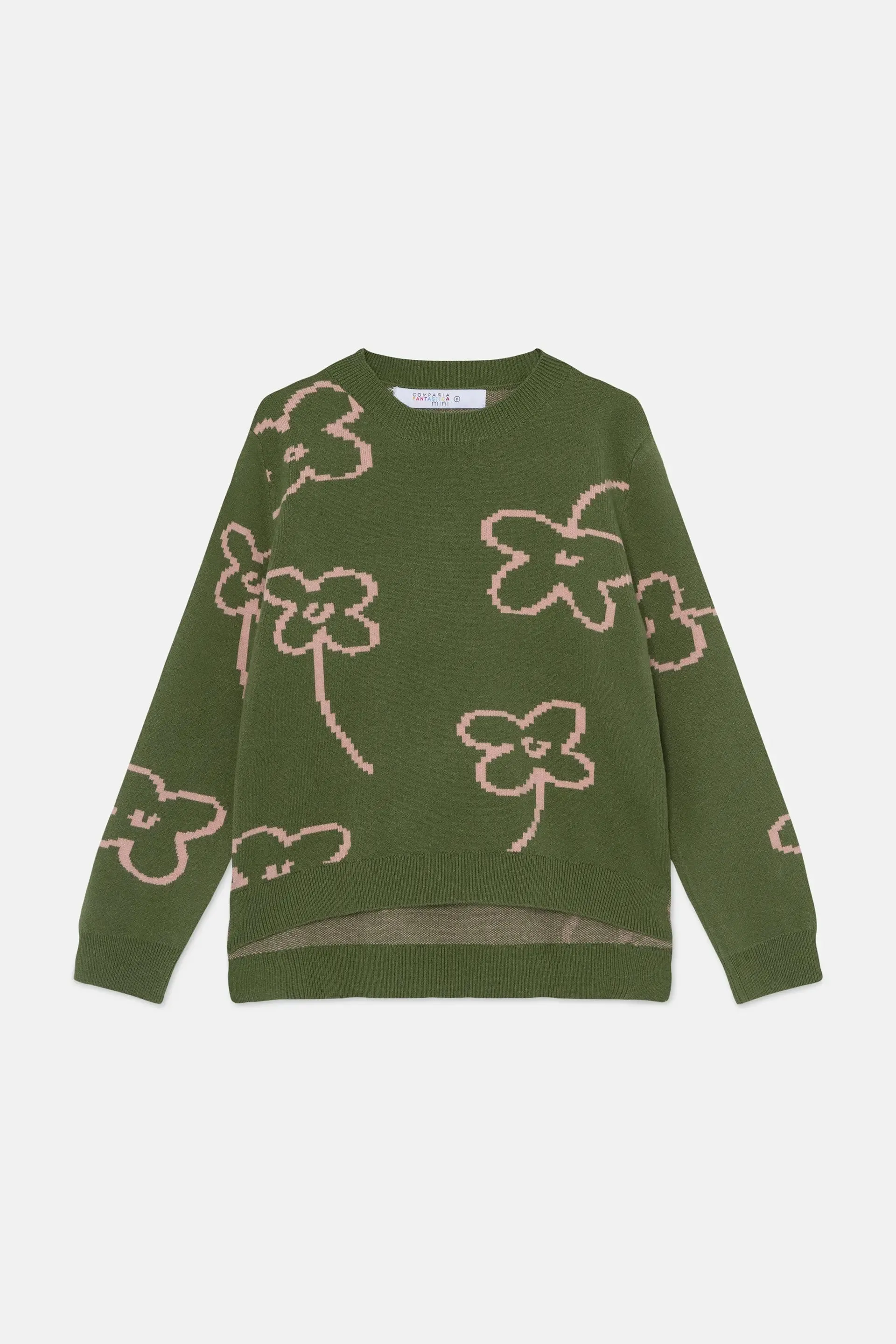 Jersey de niña de punto con estampado floral sold by Compania Fantasica product image thumbnail 2