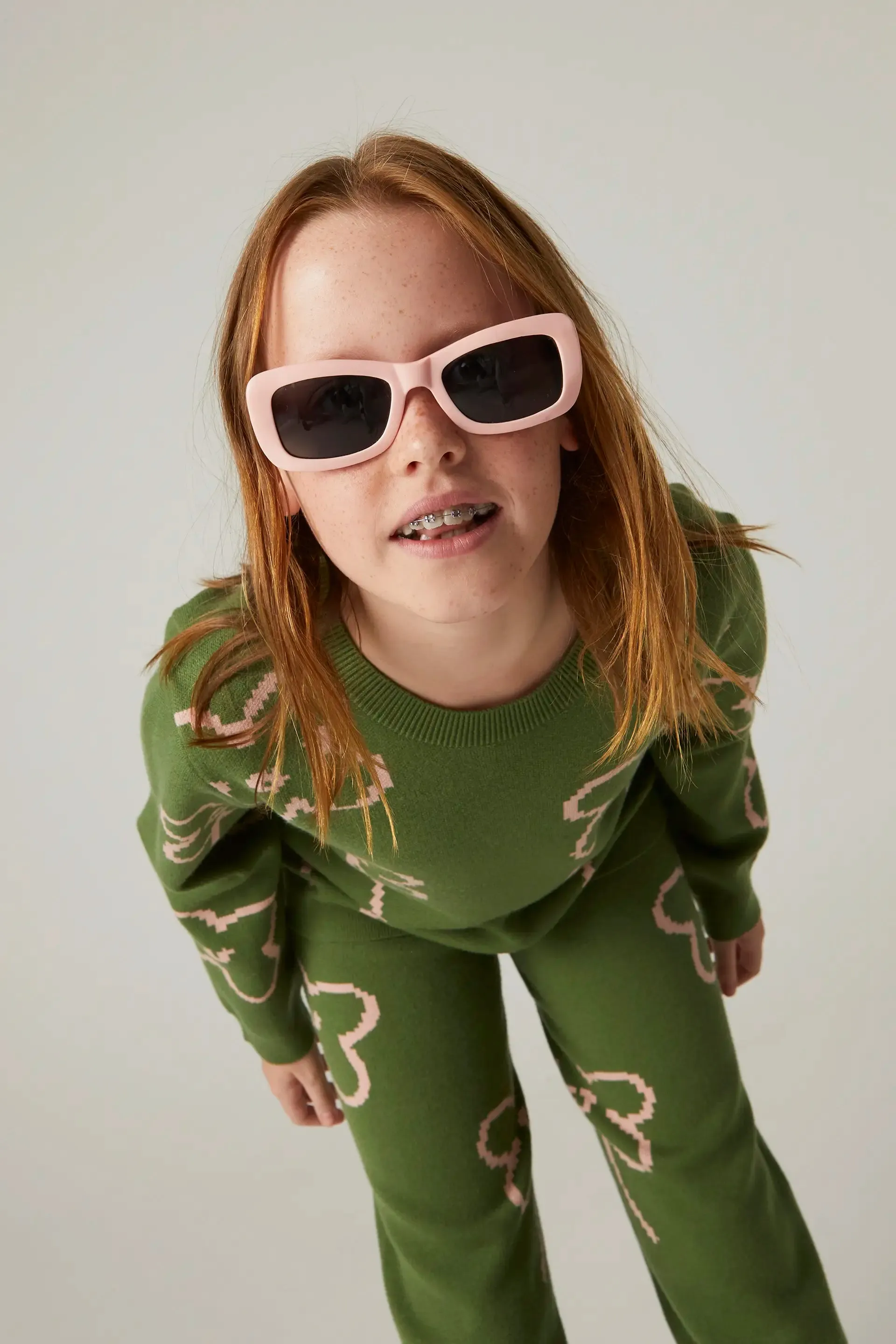 Jersey de niña de punto con estampado floral sold by Compania Fantasica product image thumbnail 3