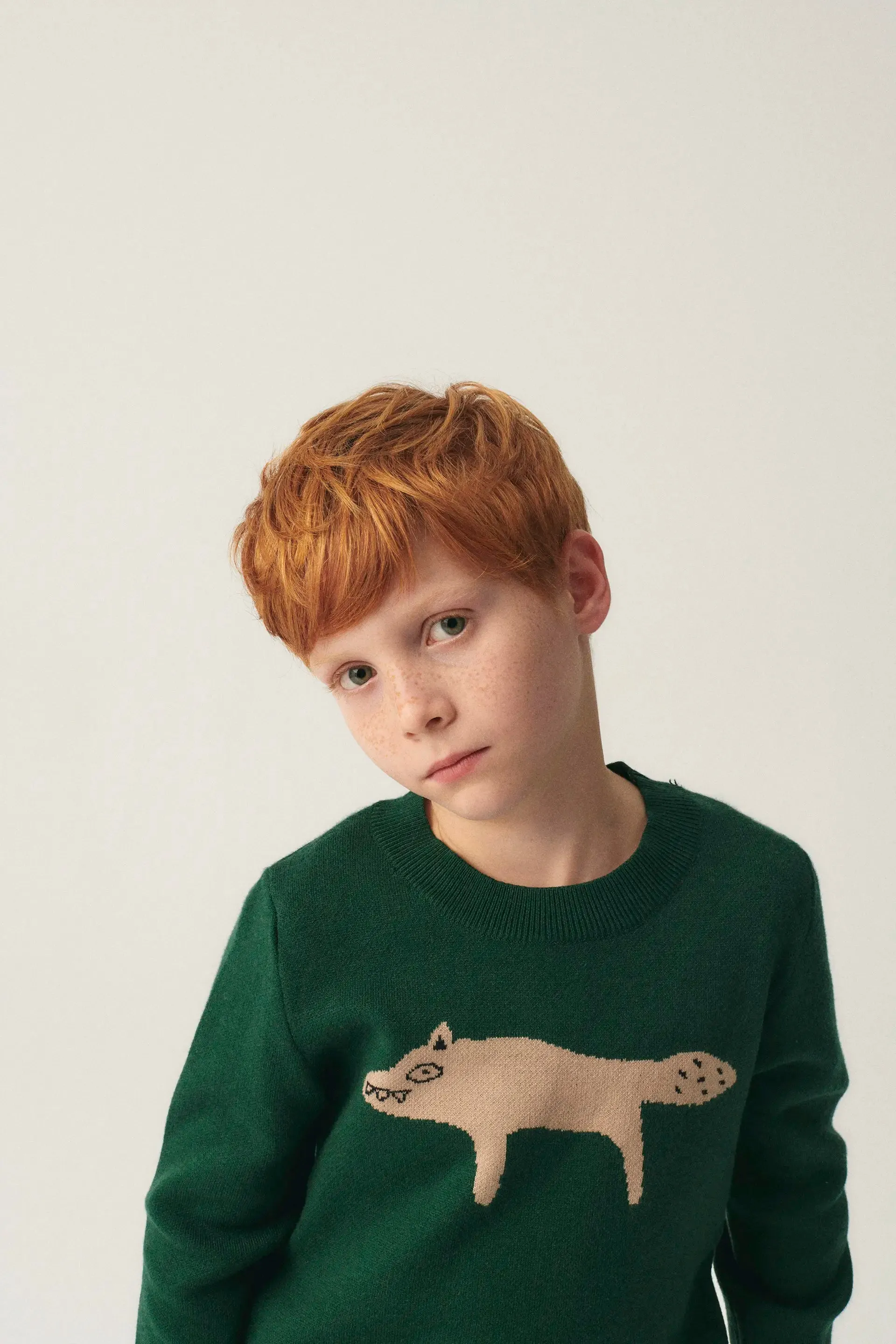 Jersey unisex de punto con estampado animal sold by Compania Fantasica product image thumbnail 4