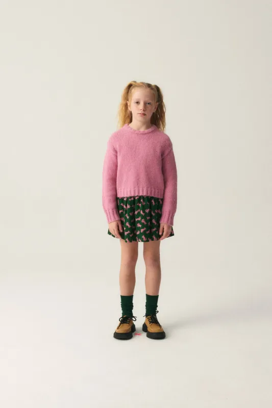 Jersey unisex crop de punto rosa sold by Compania Fantasica