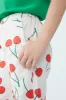 Pantalón largo de niña estampado cerezas sold by Compania Fantasica