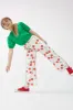 Pantalón largo de niña estampado cerezas sold by Compania Fantasica