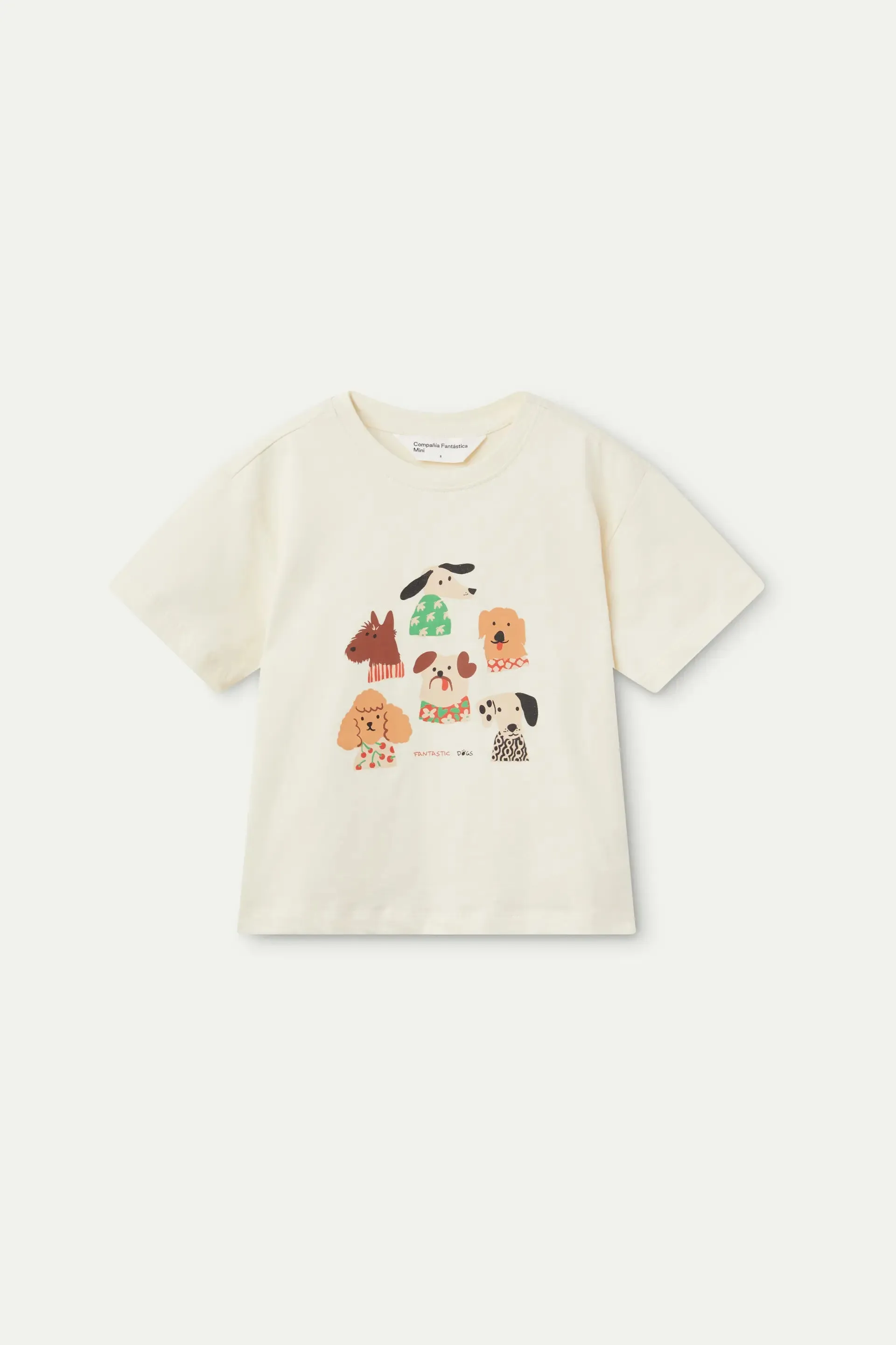 Camiseta unisex estampado de perros sold by Compania Fantasica product image thumbnail 2