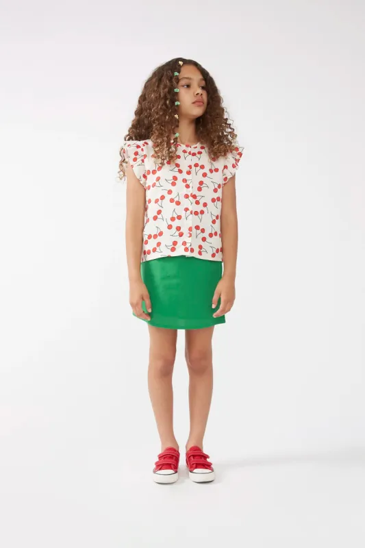 Top de niña estampado cerezas sold by Compania Fantasica