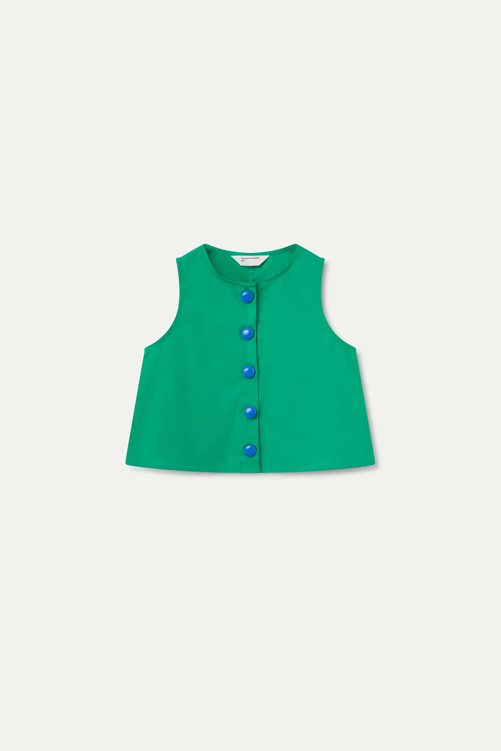 Top de niña botones verde sold by Compania Fantasica product image thumbnail 2