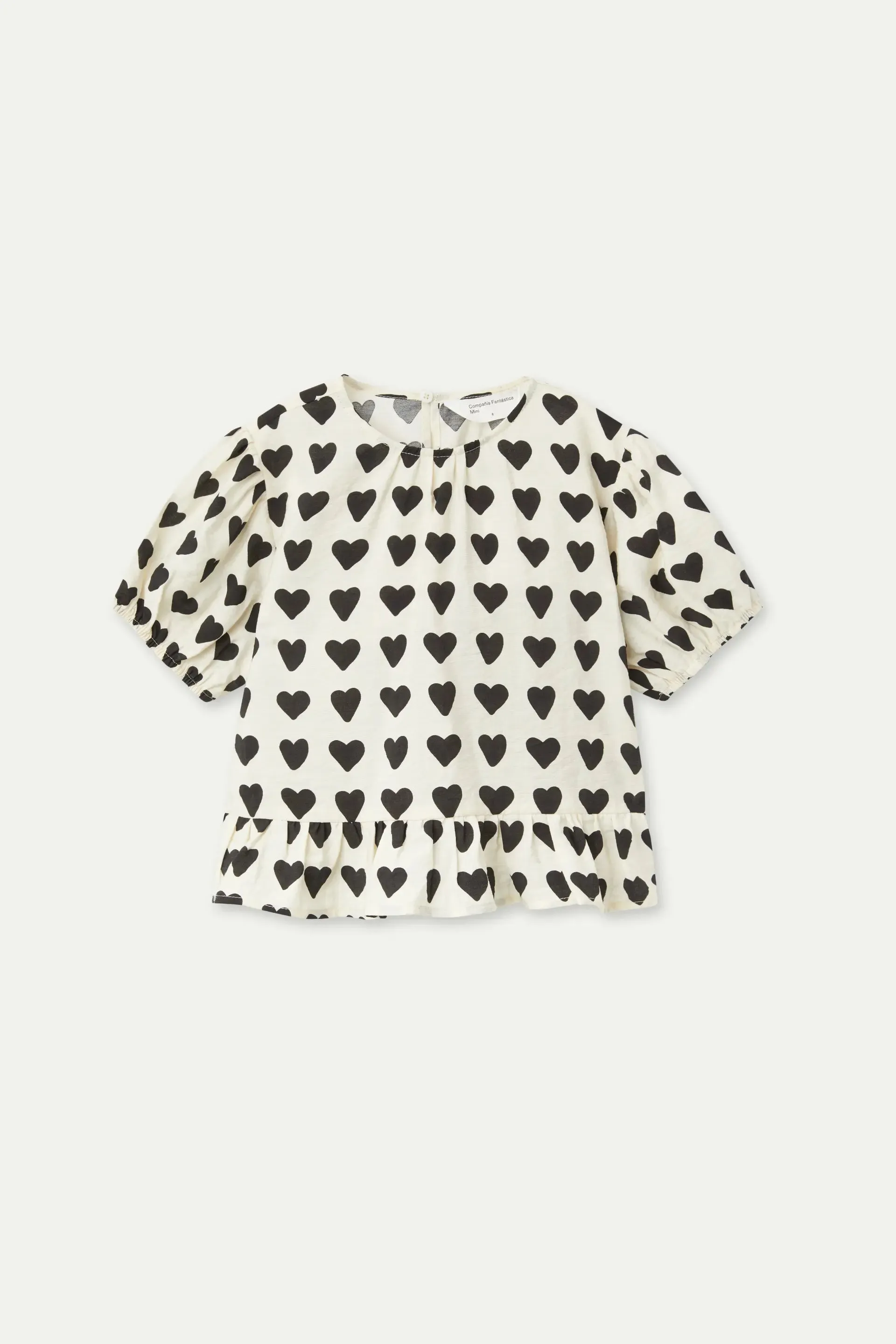 Top de niña estampado corazones sold by Compania Fantasica product image thumbnail 2