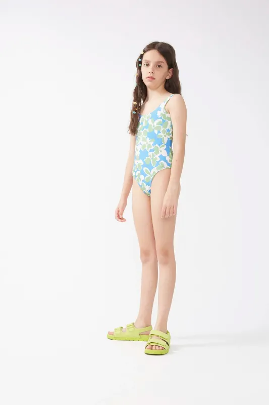 Bañador de niña estampado Aquatic Blue sold by Compania Fantasica