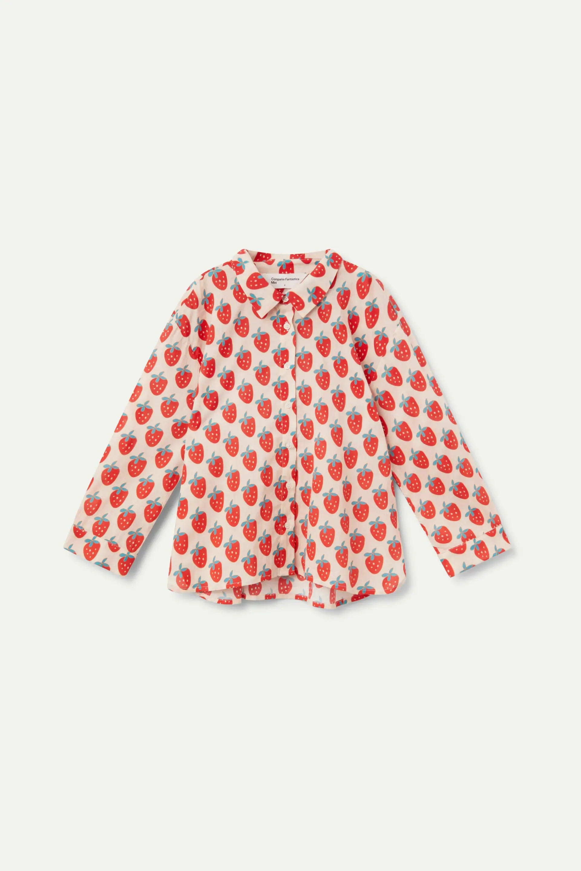 Camisa unisex estampado Strawberry Beach sold by Compania Fantasica product image thumbnail 2