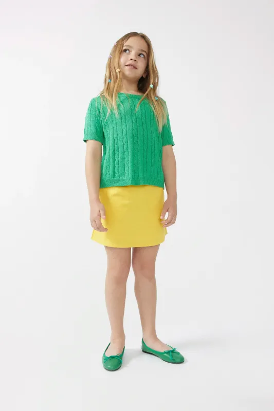 Jersey de niña manga corta verde sold by Compania Fantasica