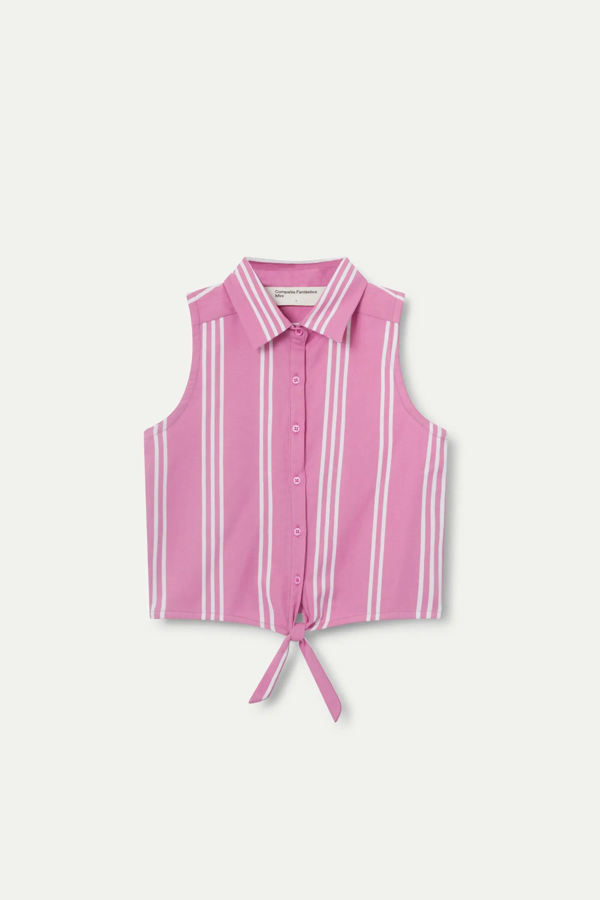 Camisa de niña rayas rosa sold by Compania Fantasica product image thumbnail 2
